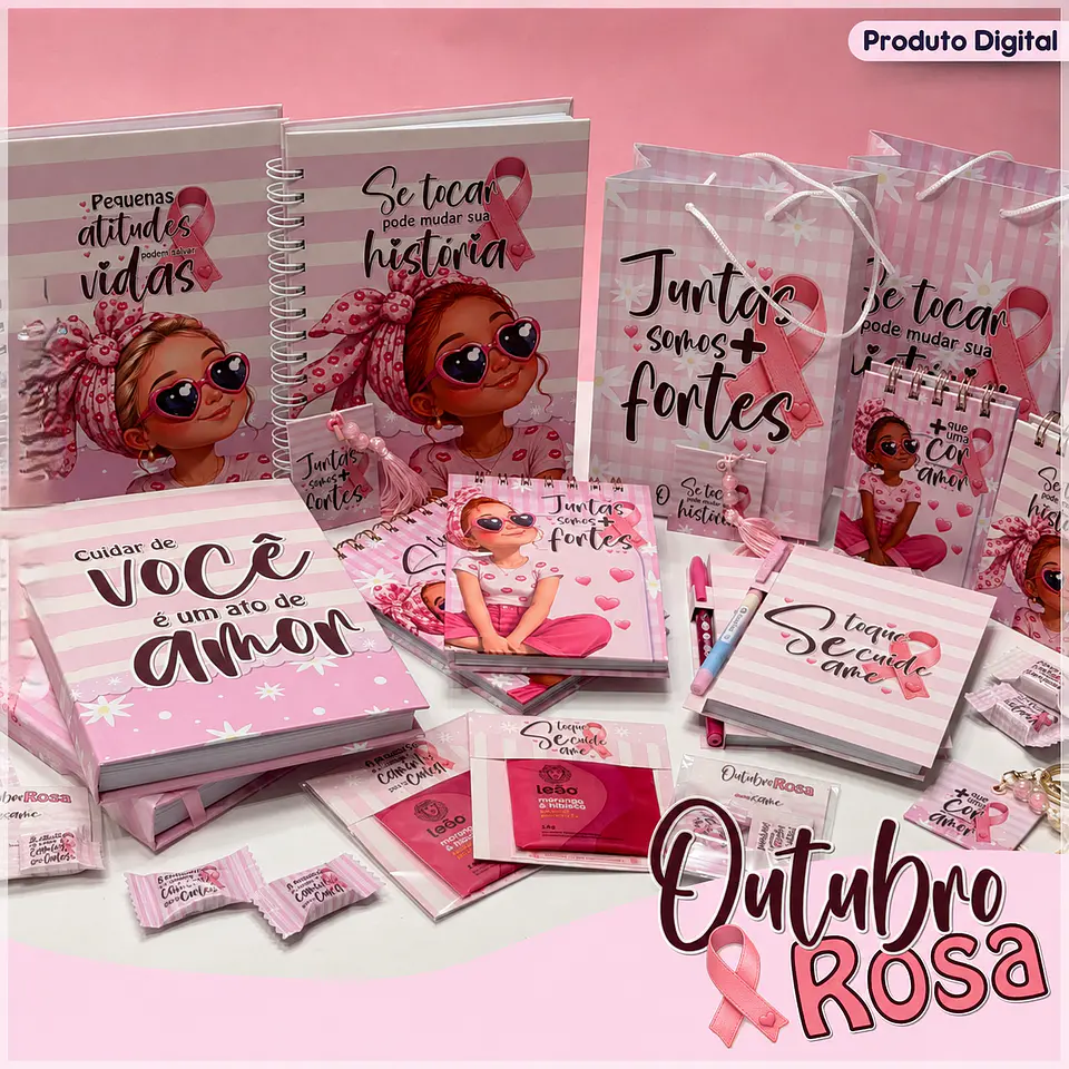 Encadernação - Coleção Outubro Rosa 26 1