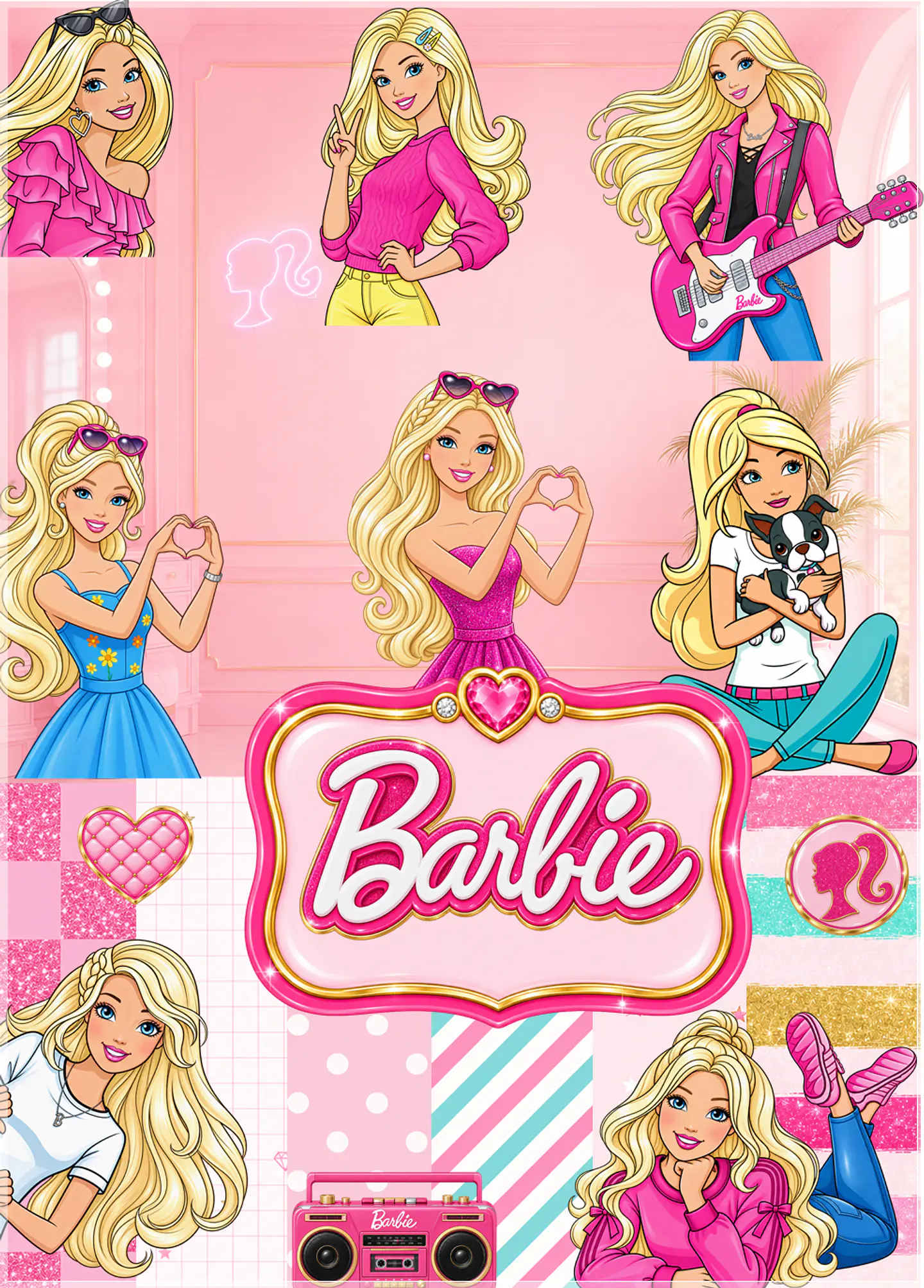 Kit Digital Barbie 1 1