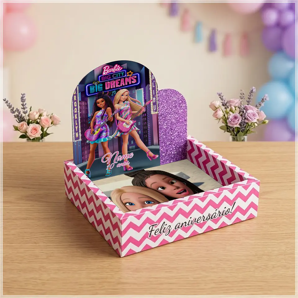 Arquivo de Corte - Caixa Cenario Barbie Big City Big Dreams 1