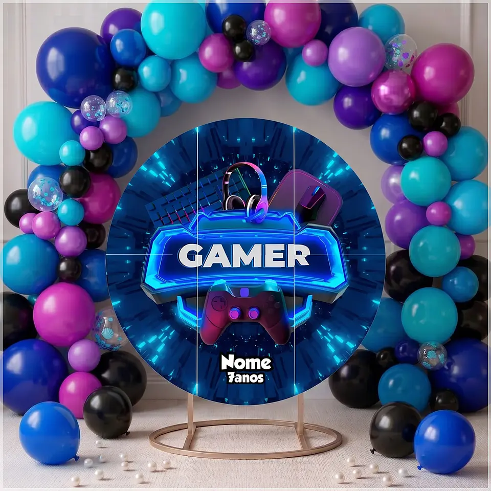 Arquivo de Corte - Painel Gamer 1