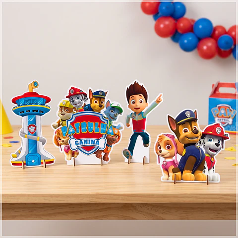 Arquivo de Corte - Display de Mesa Patrulha Canina