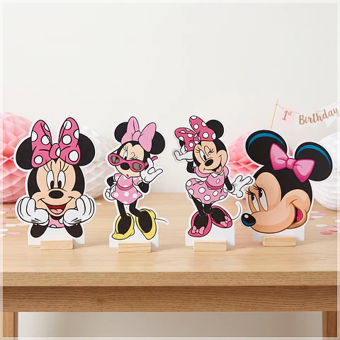 Arquivo de Corte - Display de Mesa Minnie Rosa