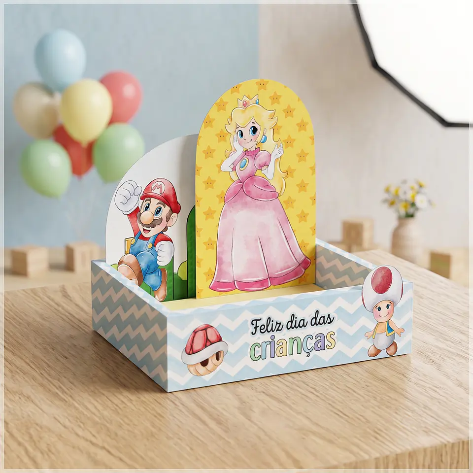 Arquivo de Corte - Caixa Cenario Super Mario 1 1