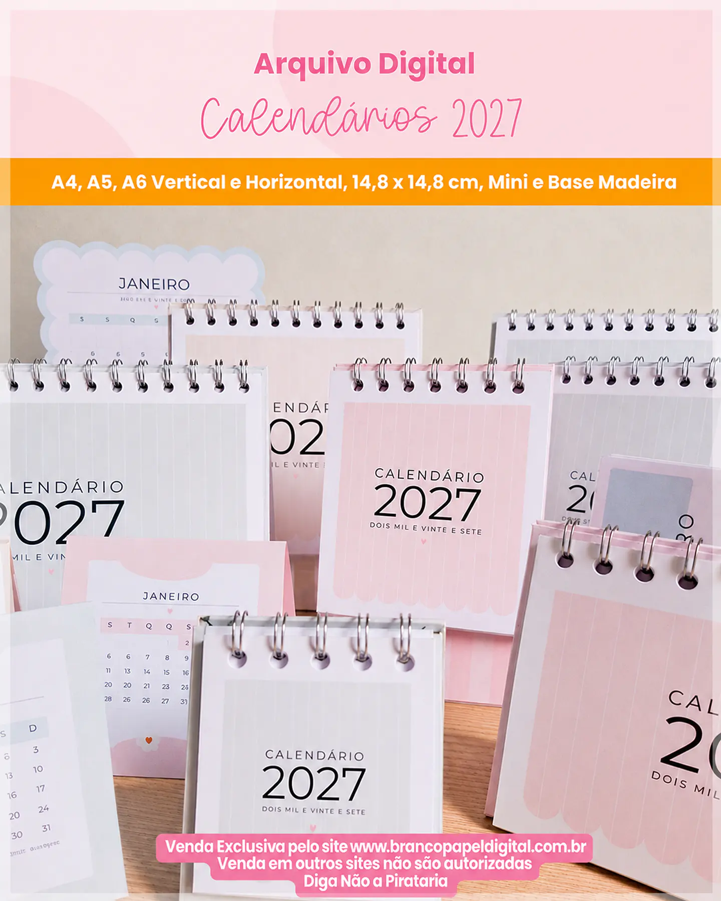 Encadernação - Coleção Calendários 2027 1