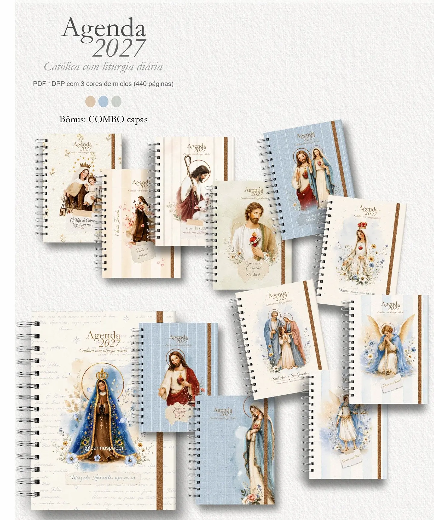 Encadernação - Agenda Liturgia Diária 1
