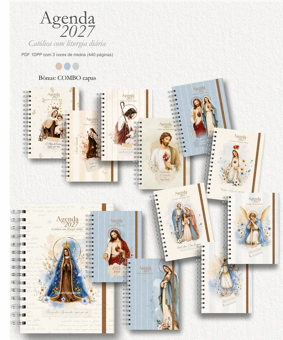 Encadernação - Agenda Liturgia Diária 1