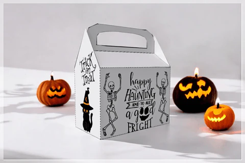 Arquivo de Corte Maleta Colorir Halloween 4