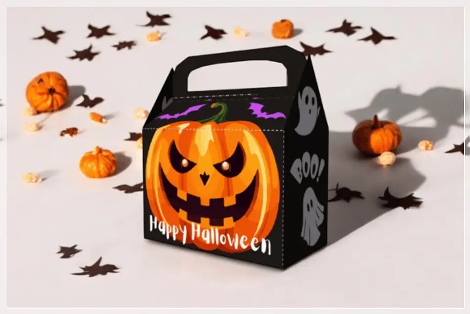 Arquivo de Corte Maleta Halloween 3 1