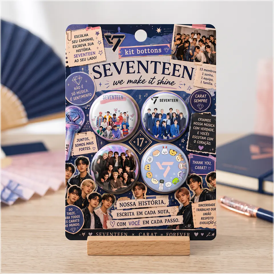 Arquivo de Corte Bottons K-Pop Seventeen 49 1