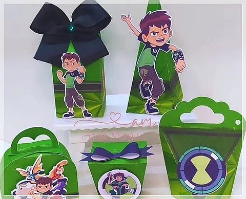 Arquivo de Corte Kit Festa Ben 10 7