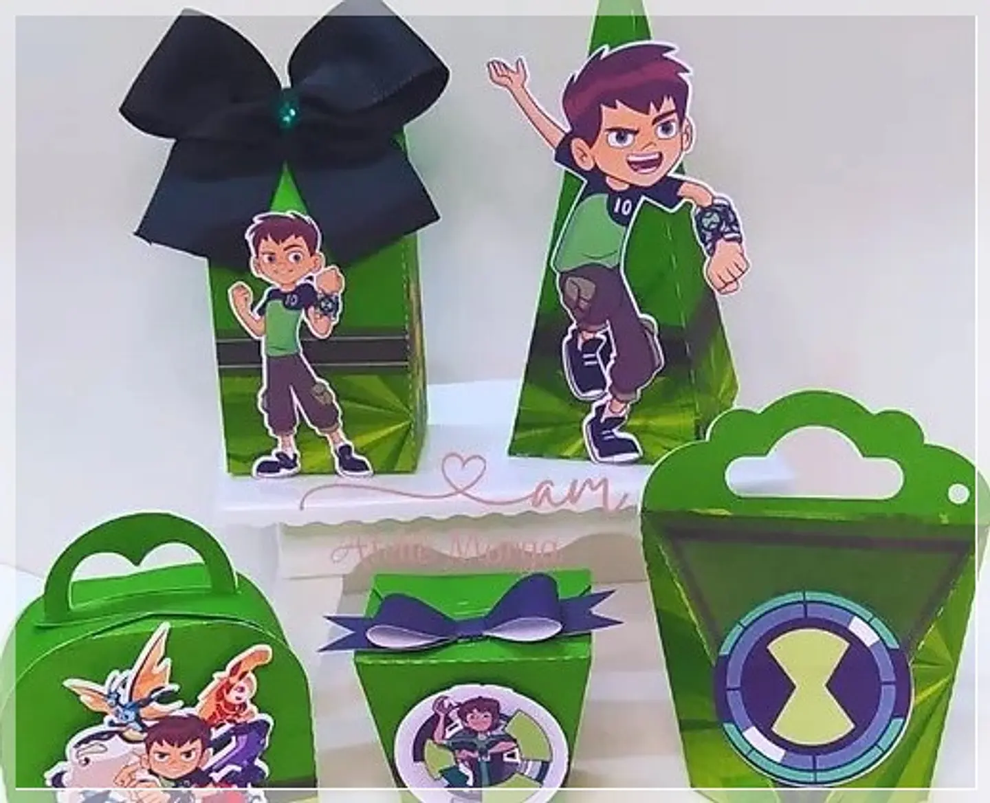 Arquivo de Corte Kit Festa Ben 10 7 1