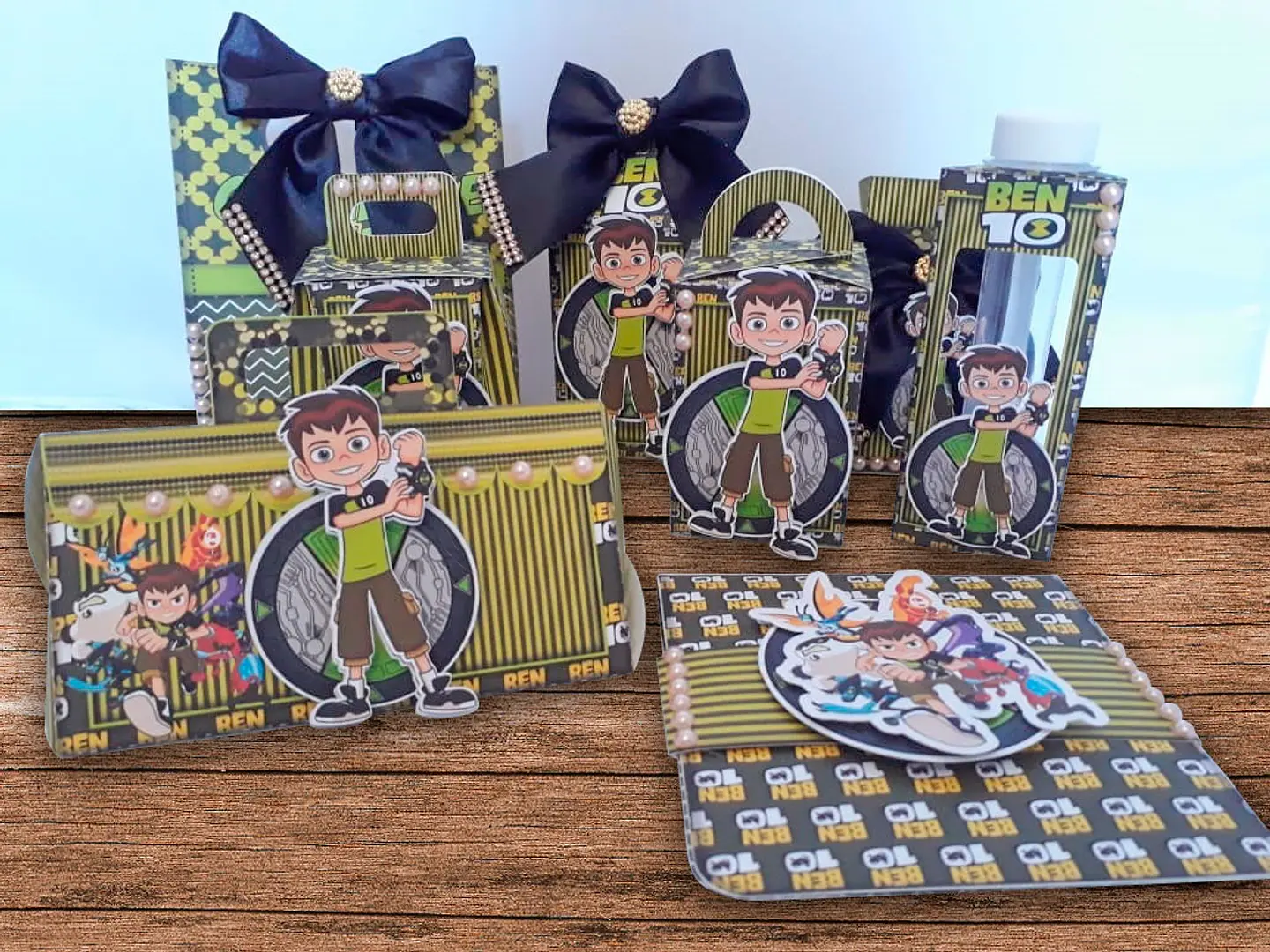 Arquivo de Corte Kit Festa Ben 10 6 1