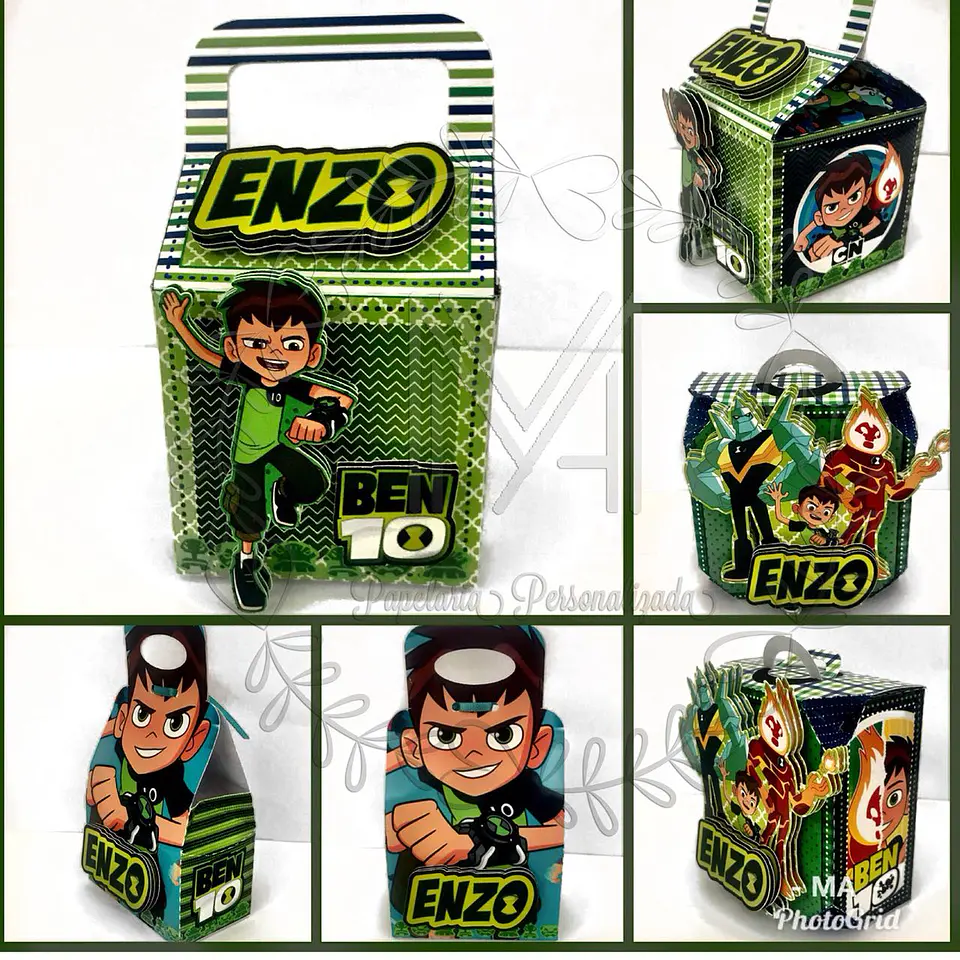 Arquivo de Corte Kit Festa Ben 10 5 1