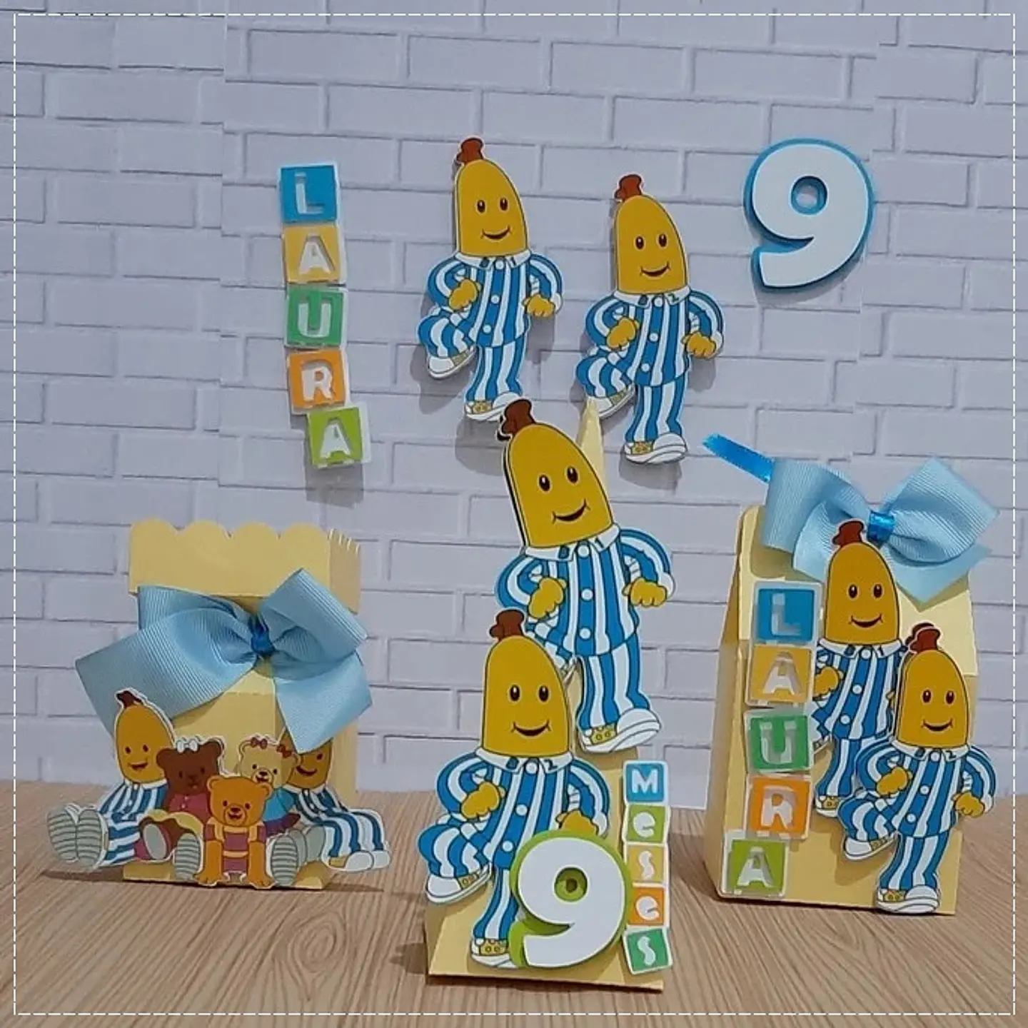 Arquivo de Corte Kit Festa Bananas de Pijamas 2 1