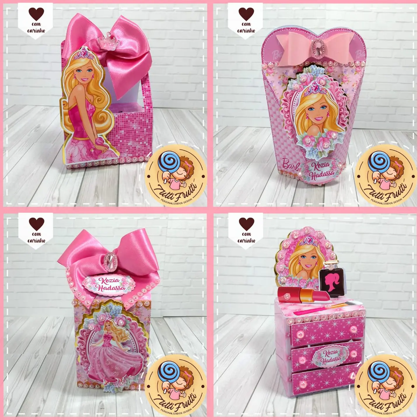 Arquivo de Corte Kit Festa Barbie Princesa 2 1