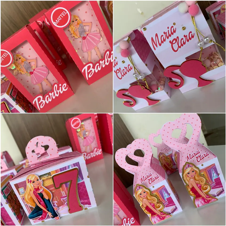 Arquivo de Corte Kit Festa Barbie 43 1