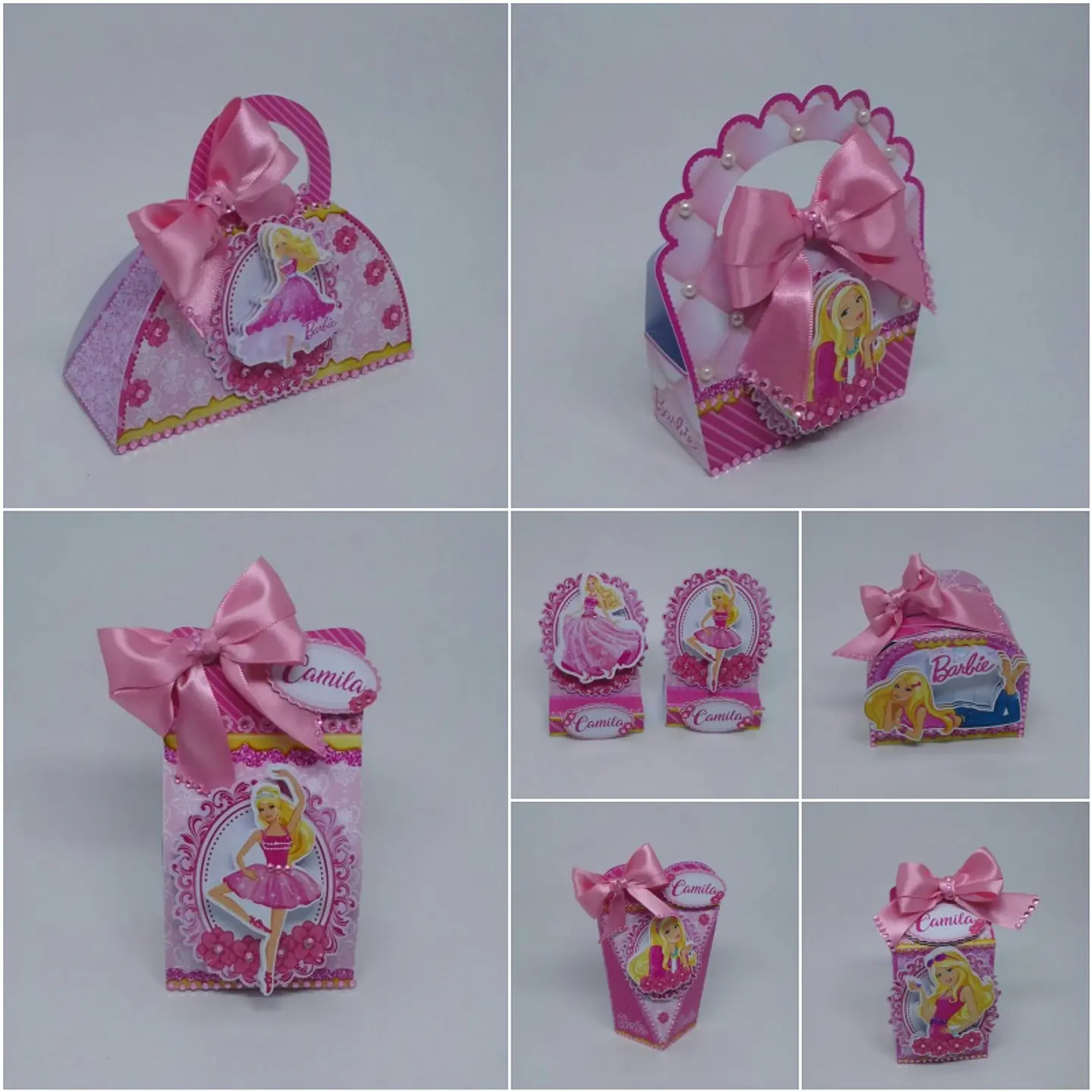Arquivo de Corte Kit Festa Barbie 42 1