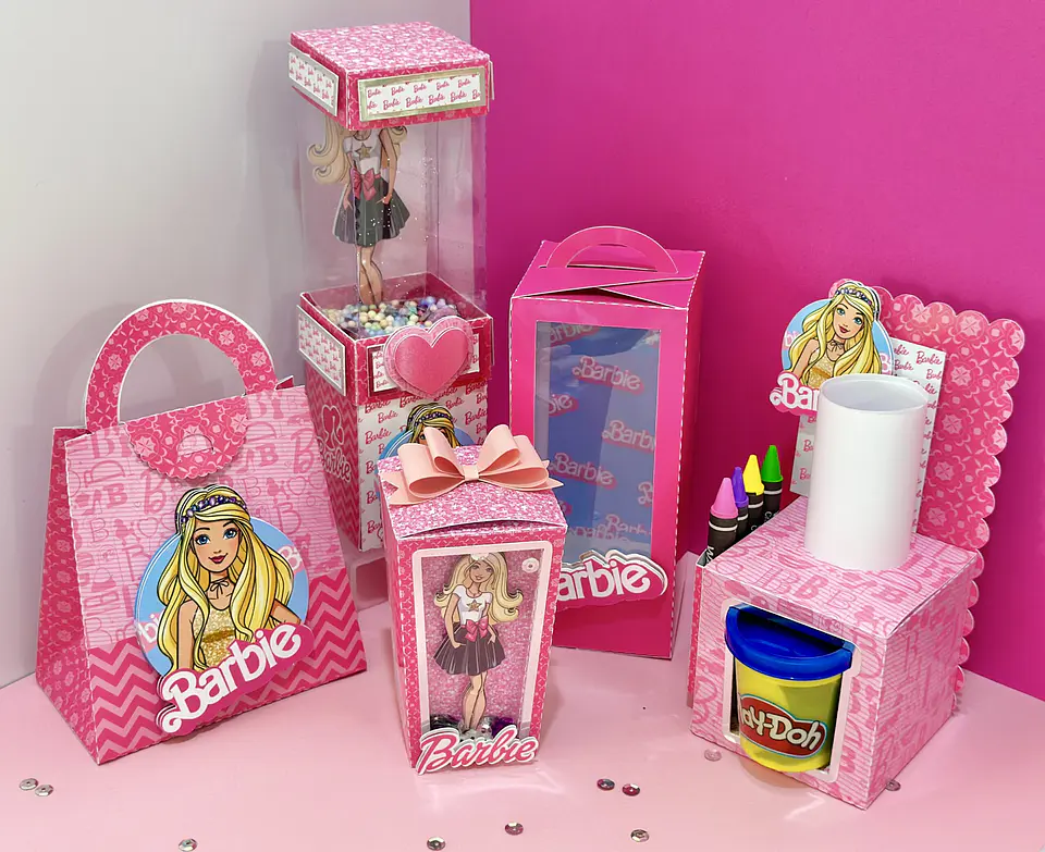 Arquivo de Corte Kit Festa Barbie 37 1