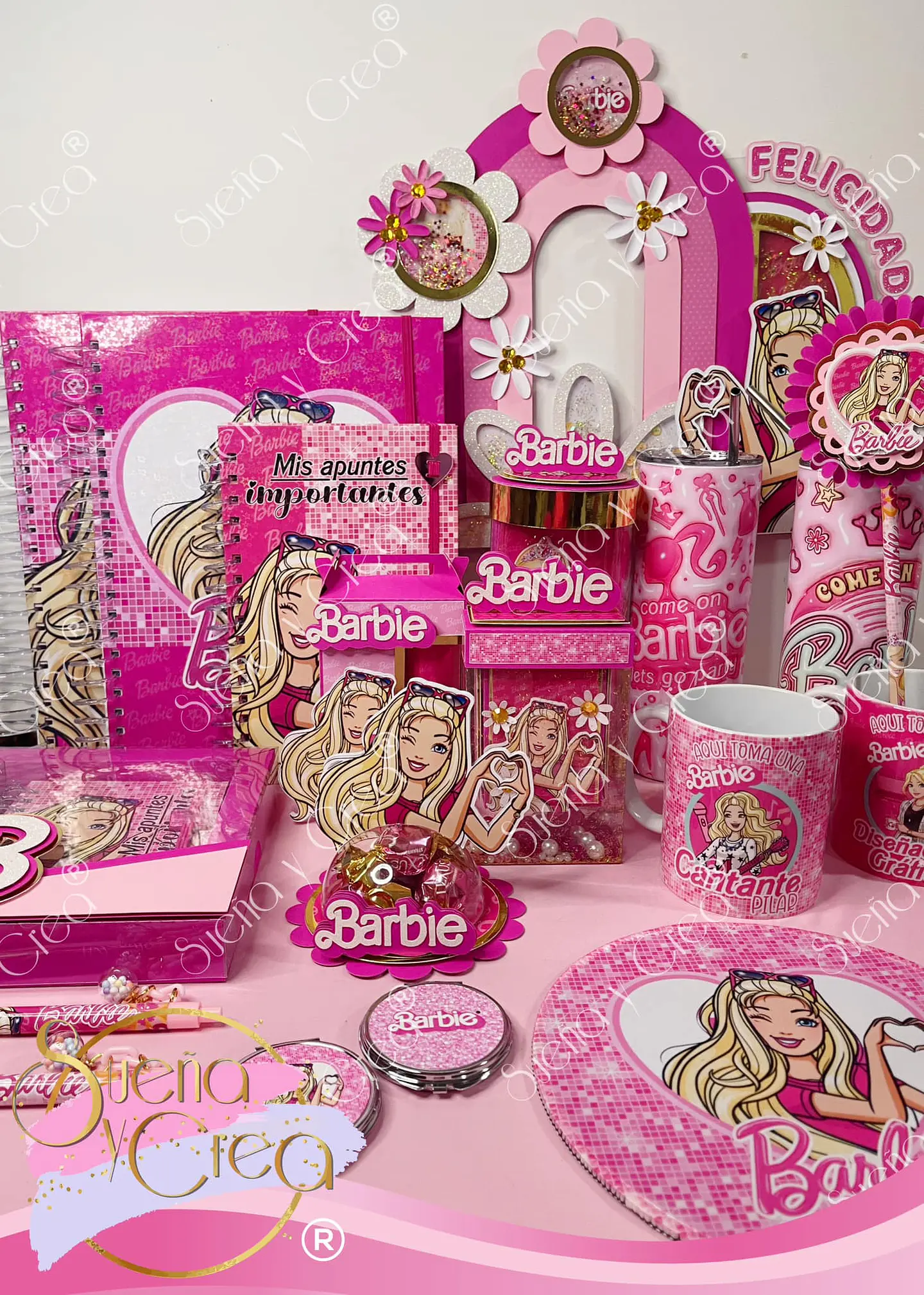 Arquivo de Corte Kit Festa Barbie 36 1