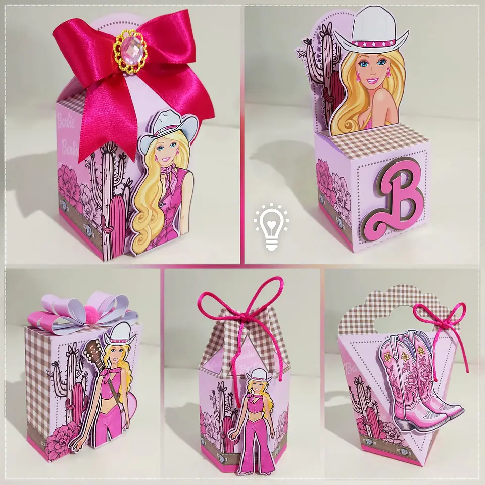 Arquivo de Corte Kit Festa Barbie 33 1