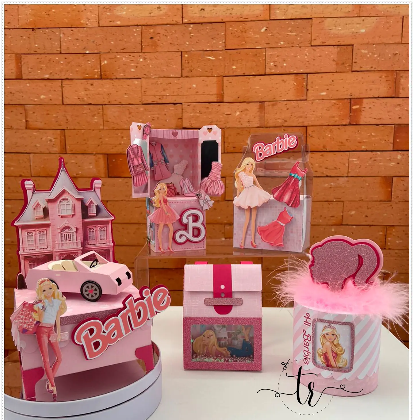 Arquivo de Corte Kit Festa Barbie 30 1