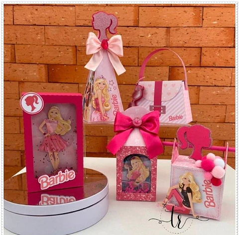 Arquivo de Corte Kit Festa Barbie 29