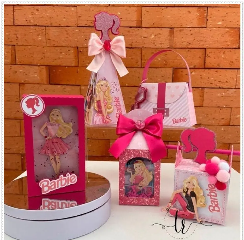 Arquivo de Corte Kit Festa Barbie 29 1
