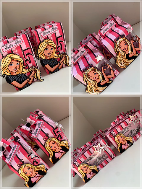 Arquivo de Corte Kit Festa Barbie 28