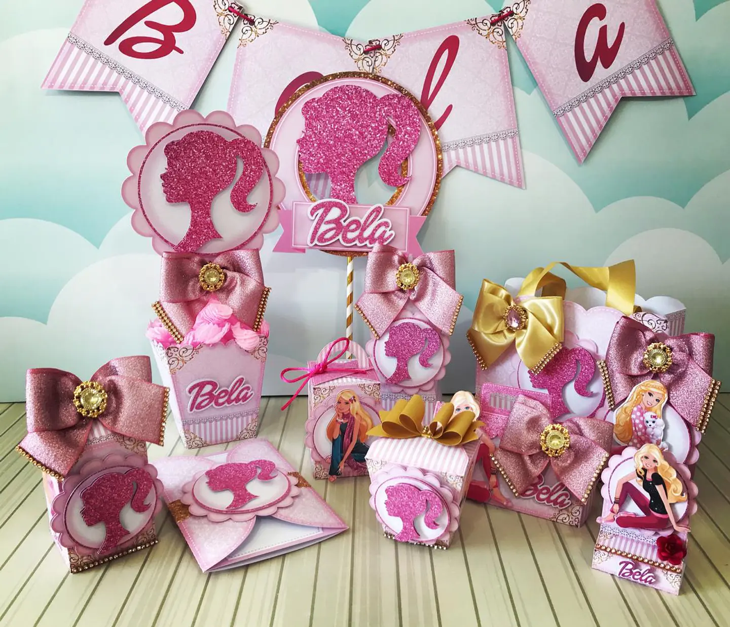 Arquivo de Corte Kit Festa Barbie 26 1