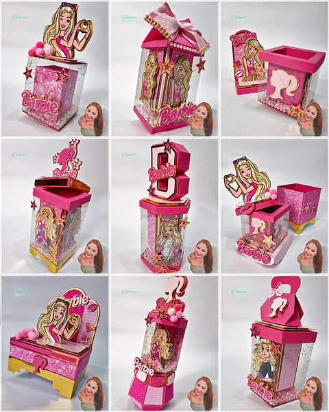 Arquivo de Corte Kit Festa Barbie 25