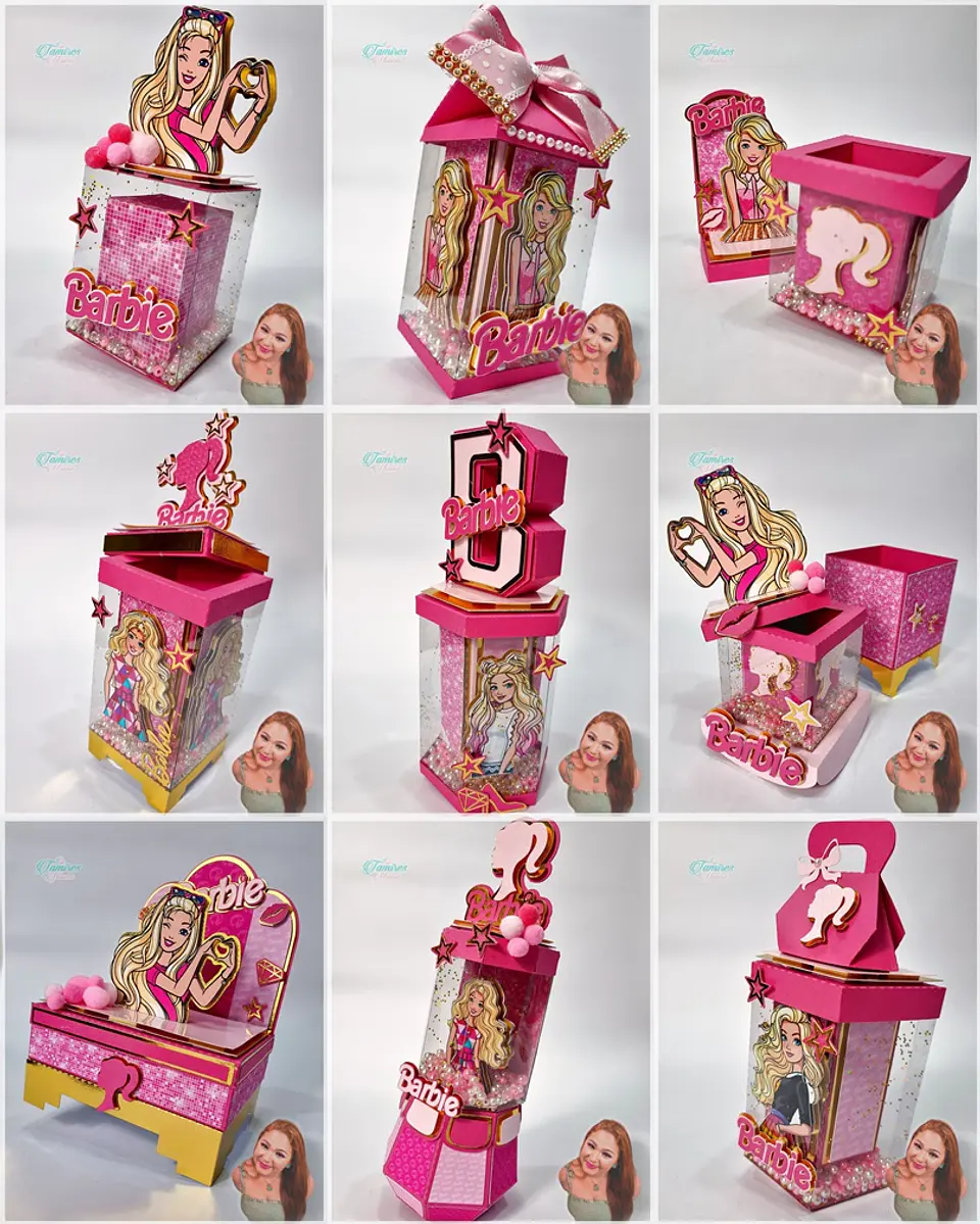 Arquivo de Corte Kit Festa Barbie 25 1