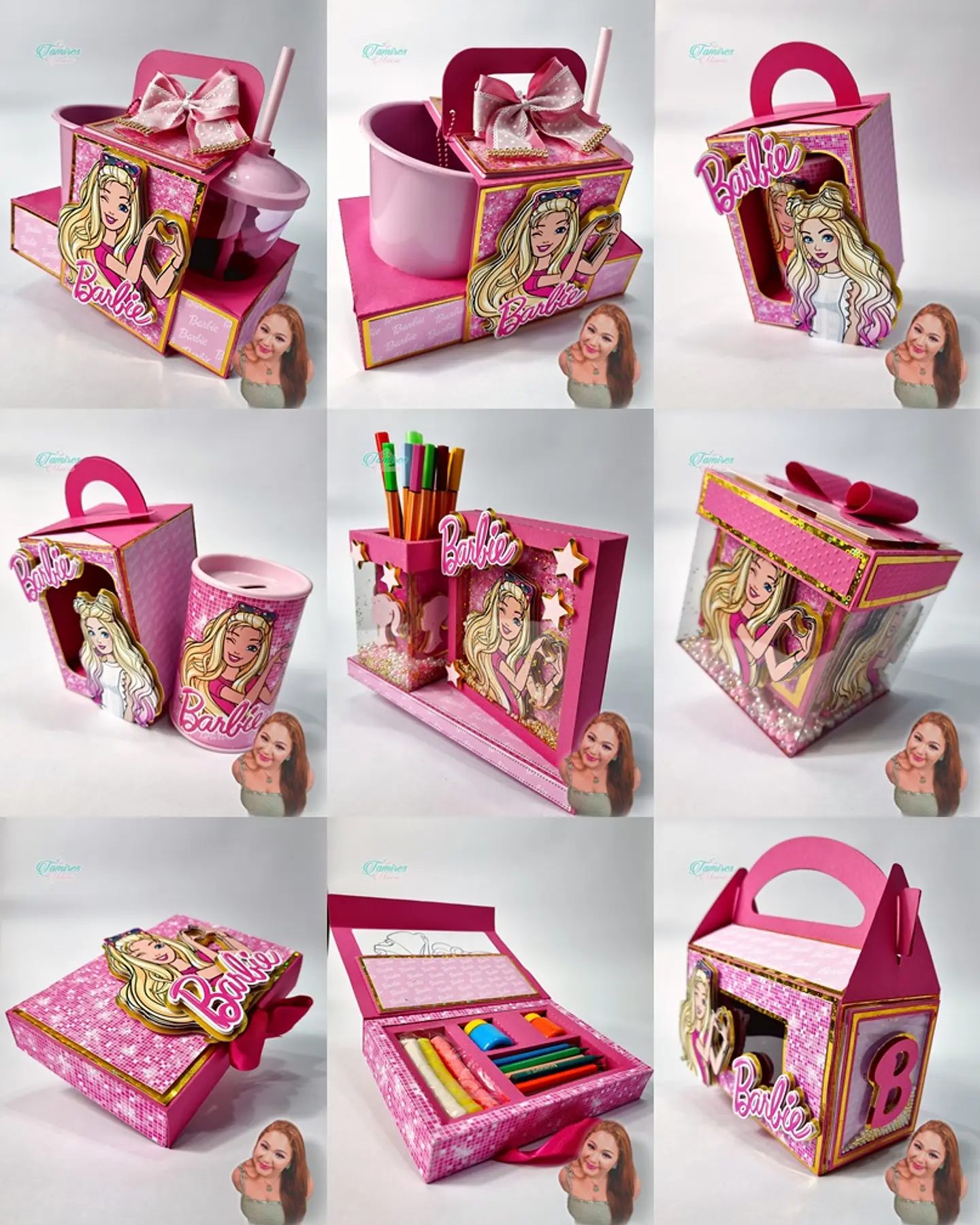 Arquivo de Corte Kit Festa Barbie 20 1