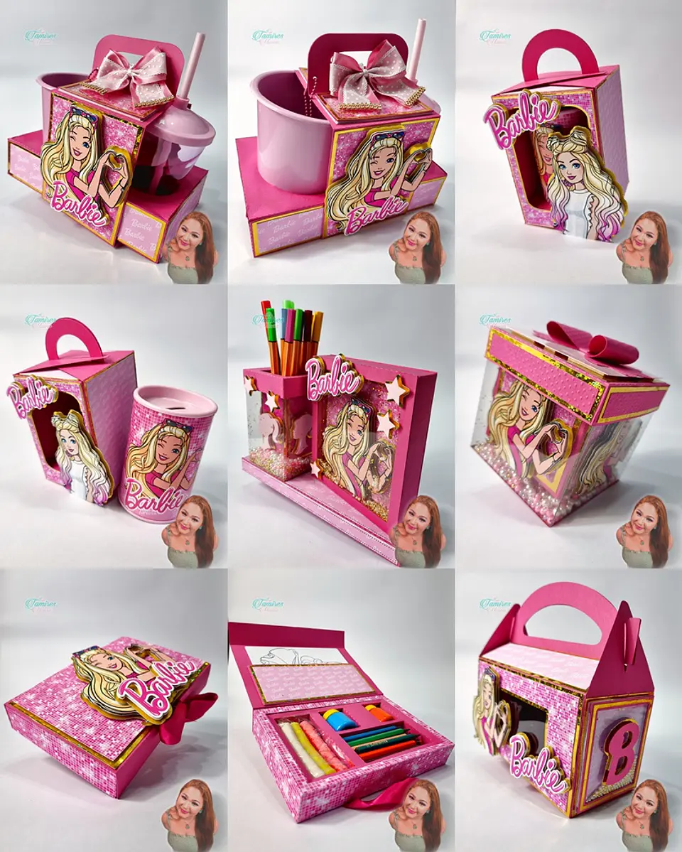 Arquivo de Corte Kit Festa Barbie 20 1