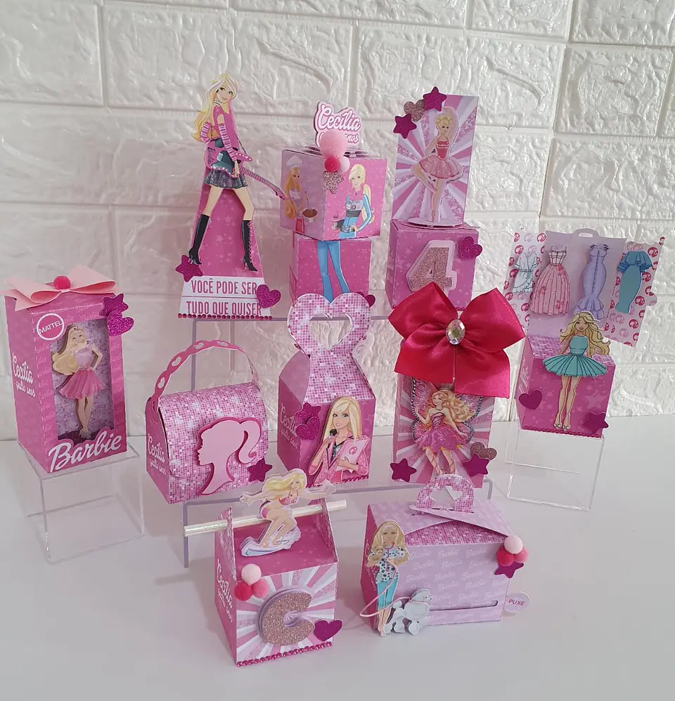 Arquivo de Corte Kit Festa Barbie 17 1