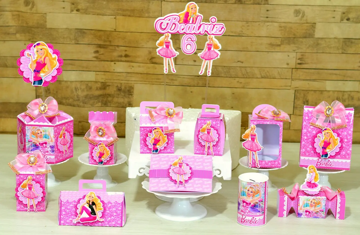 Arquivo de Corte Kit Festa Barbie 10 1