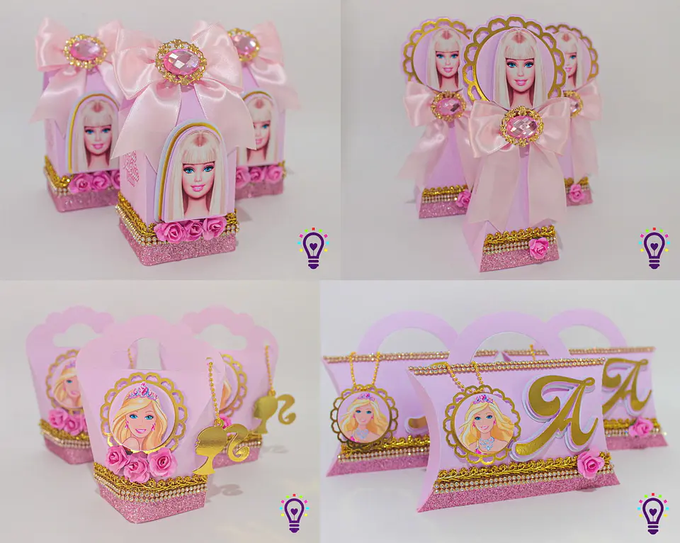 Arquivo de Corte Kit Festa Barbie 7 1