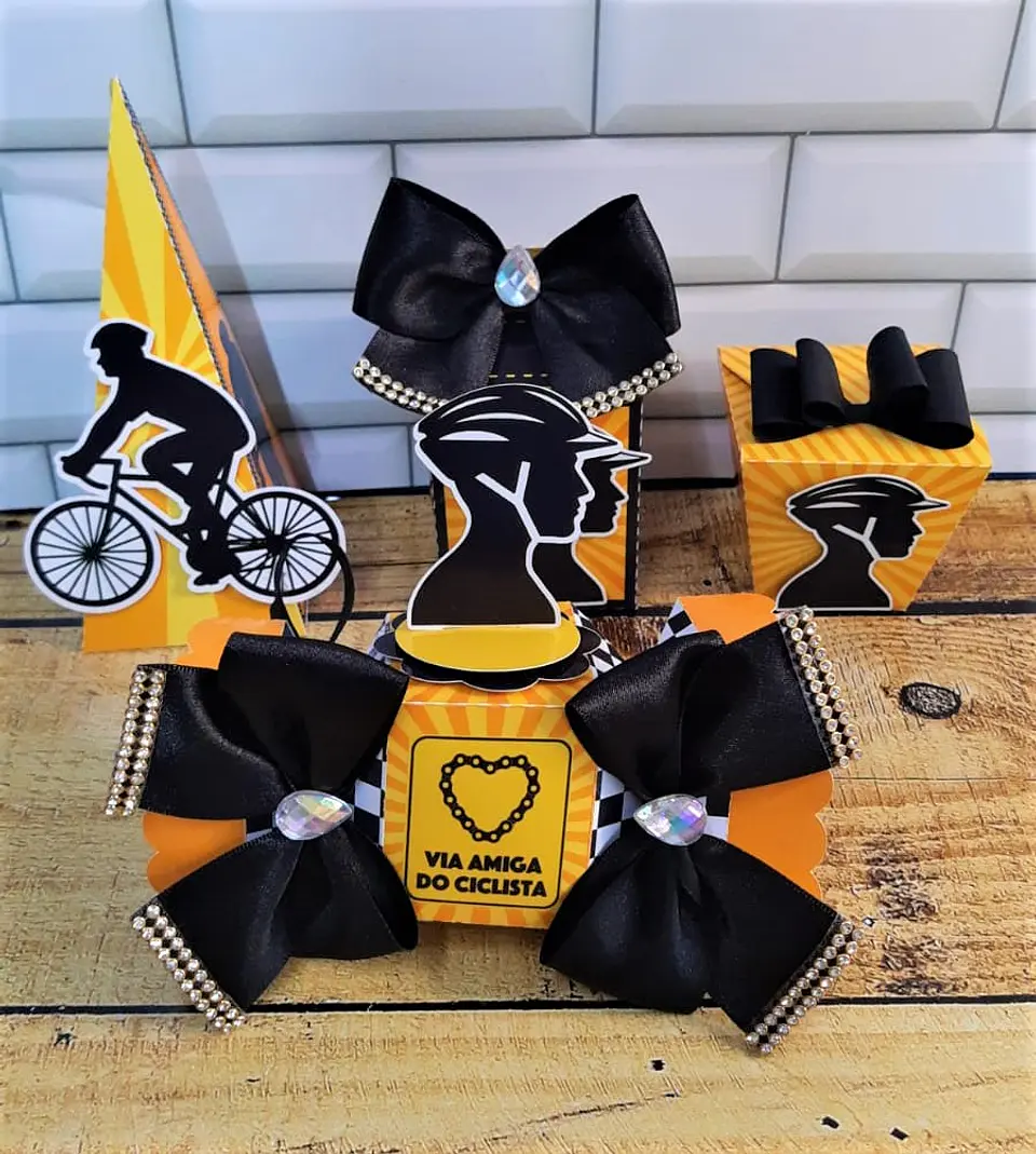 Arquivo de Corte Kit Festa Bike Bicicleta 3 1