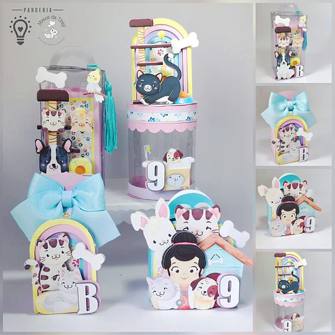 Arquivo de Corte Kit Festa Bichinhos de Estimação Pets Pet Shop 8