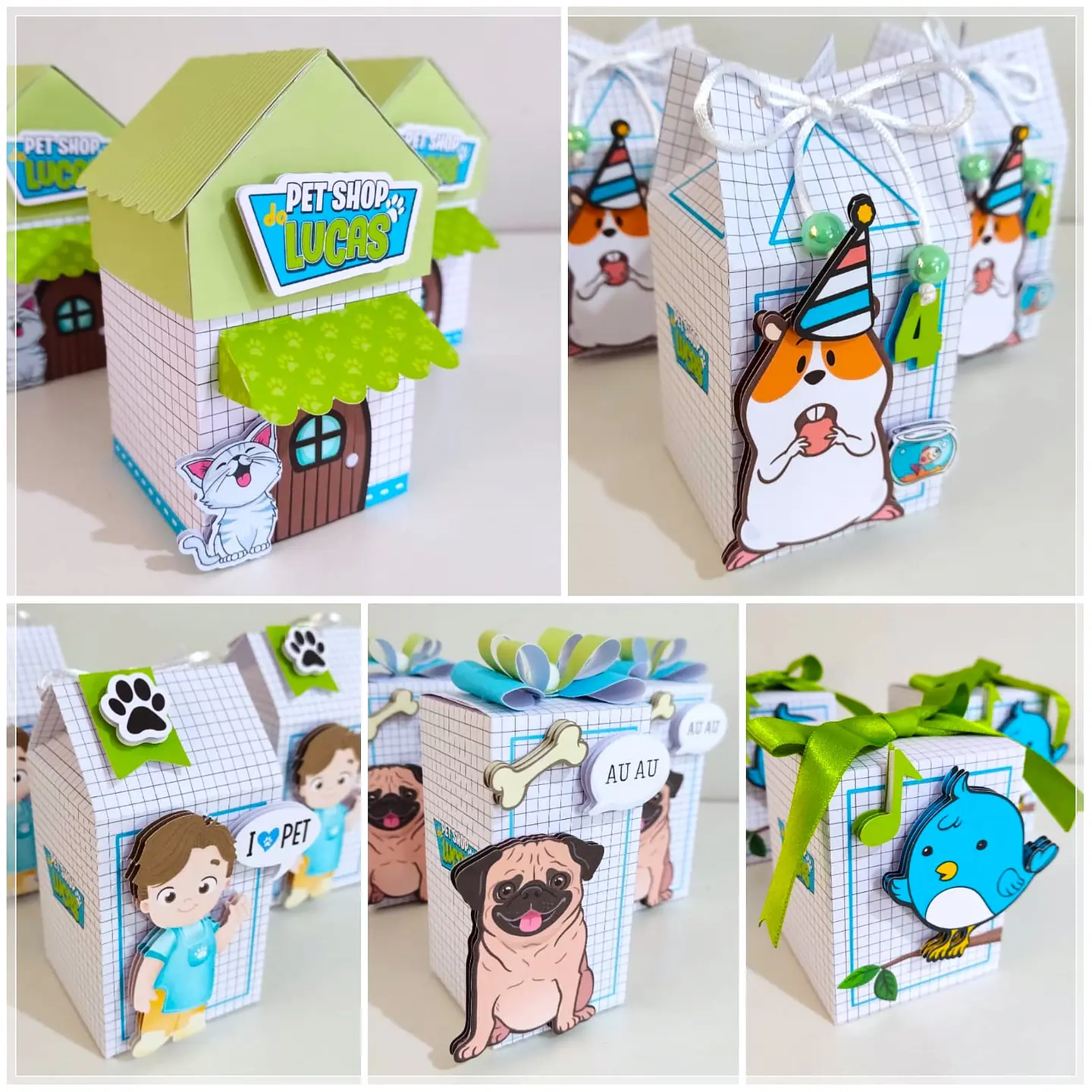 Arquivo de Corte Kit Festa Bichinhos de Estimação Pets Pet Shop 7 1