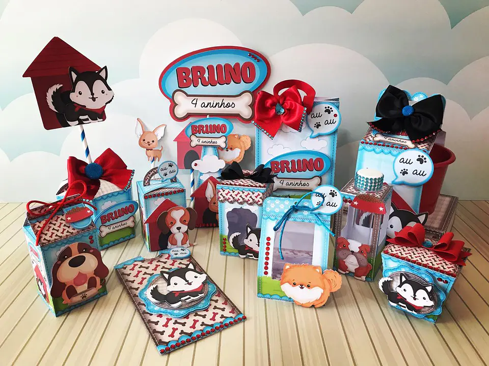 Arquivo de Corte Kit Festa Bichinhos de Estimação Pets Pet Shop 3 1