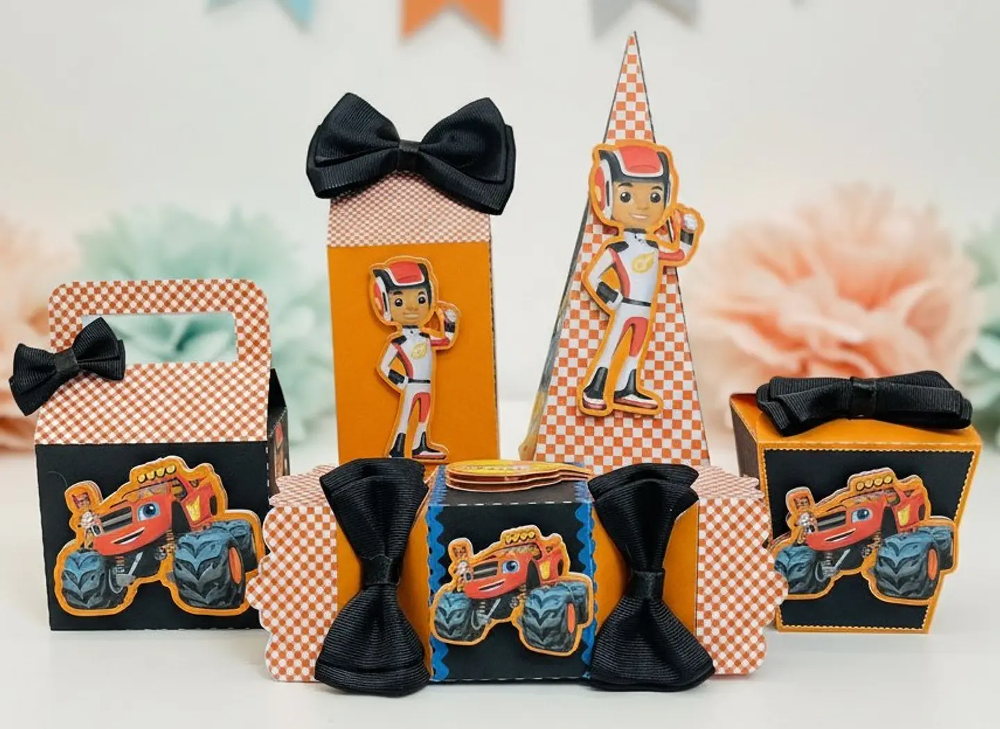 Arquivo de Corte Kit Festa Blaze and Monsters Machine 4 1