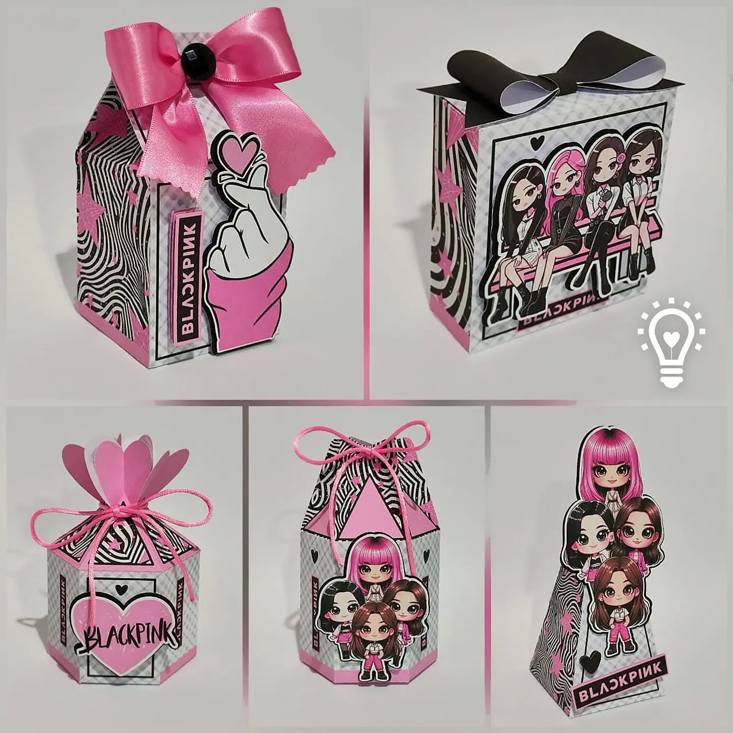 Arquivo de Corte Kit Festa Black Pink 1 1