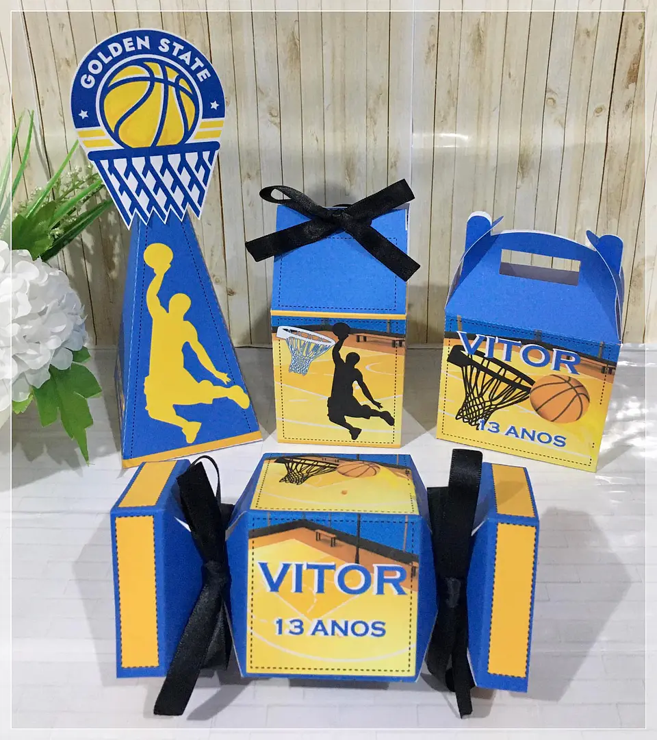 Arquivo de Corte Kit Festa Basquete 2 1