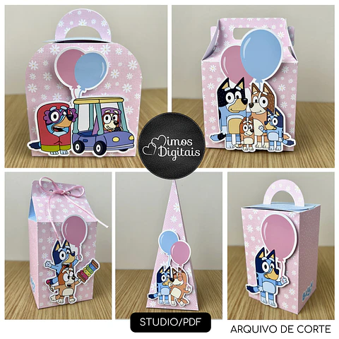 Arquivo de Corte Kit Festa Bluey 6