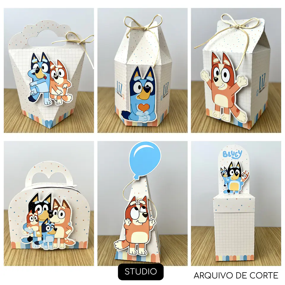 Arquivo de Corte Kit Festa Bluey 4 1
