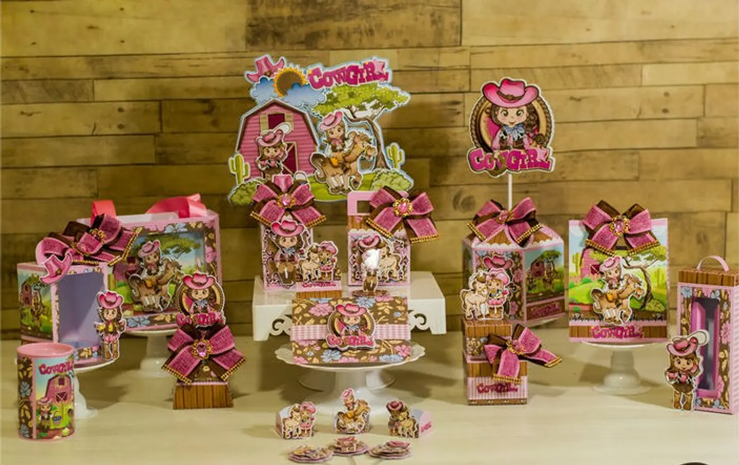Arquivo de Corte Kit Festa Boiadeira Cowgirl Country Menina 11 1
