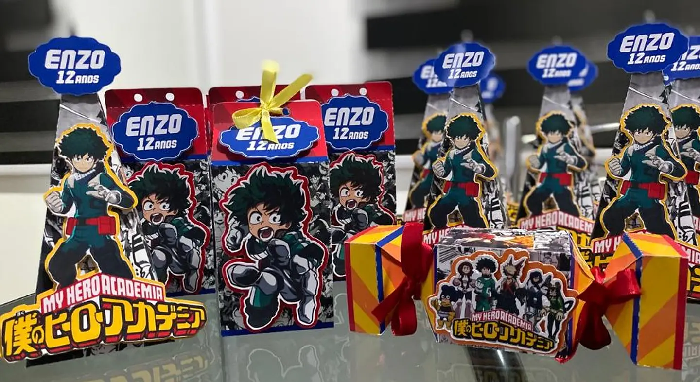 Arquivo de Corte Kit Festa Boku no Hero 1 1