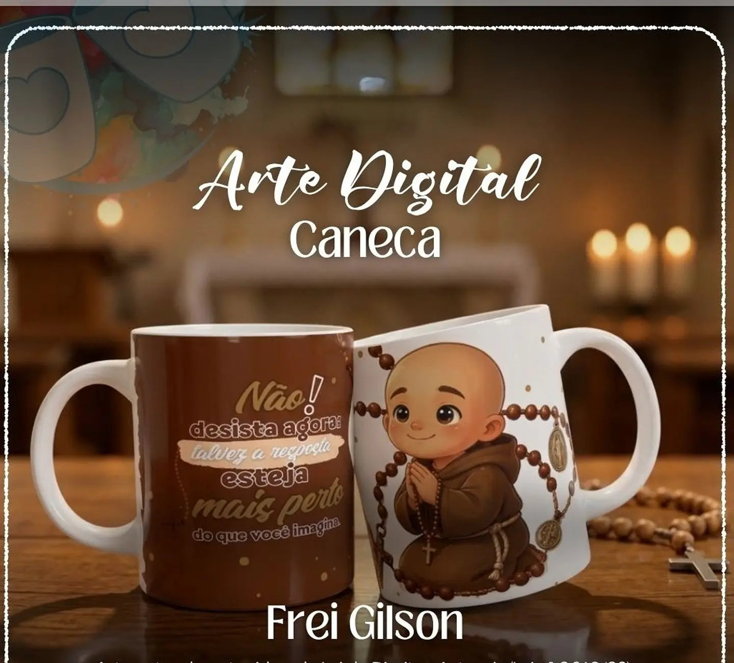 Sublimação - Caneca Não Desista 1