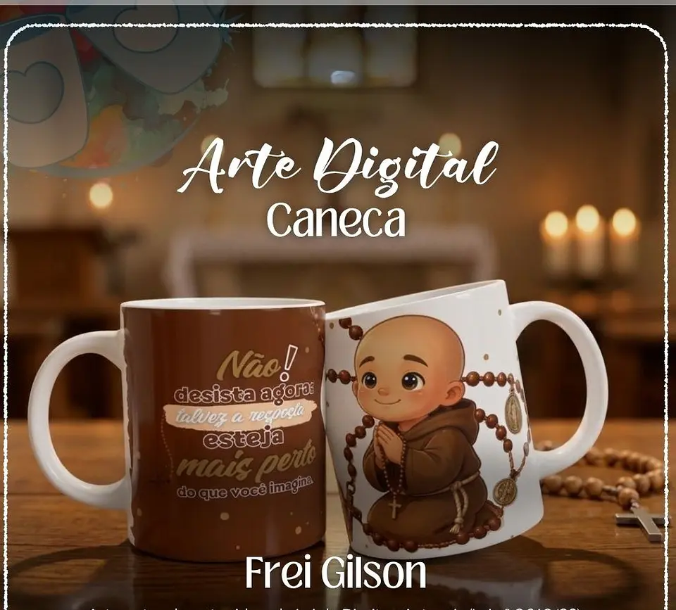 Sublimação - Caneca Não Desista 1