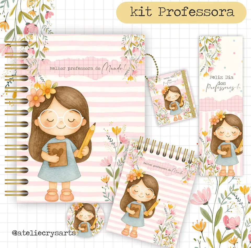 Encadernação Combo KIT Dia dos Professores 1 1
